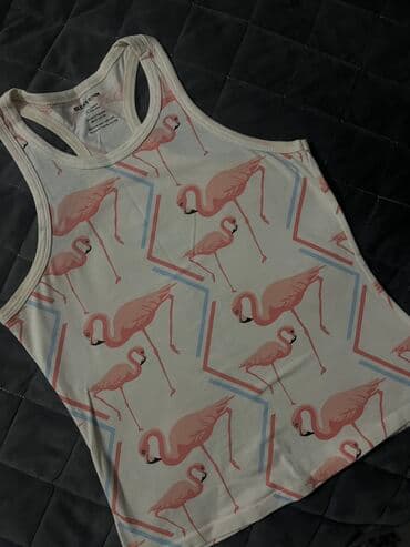 Cox sirinnn flamingolu 🦩 mayka ( qarni bagli uzundur) lalafo.az -da Cox sirinnn flamingolu 🦩 mayka ( qarni bagli uzundur)