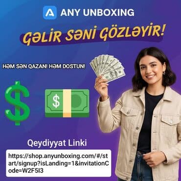 Https://shop.anyunboxing.com/#/start/signup?isLanding=1&invitation lalafo.az -da Https://shop.anyunboxing.com/#/start/signup?isLanding=1&invitation