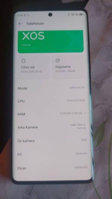 Infinix Zero 40 5G, 256 GB, Zəmanət lalafo.az -da Infinix Zero 40 5G, 256 GB, Zəmanət
