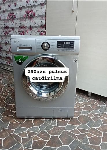 Paltaryuyan maşın LG, 6 kq, Avtomat, Qurutmasız, Kredit yoxdur lalafo.az -da Paltaryuyan maşın LG, 6 kq, Avtomat, Qurutmasız, Kredit yoxdur