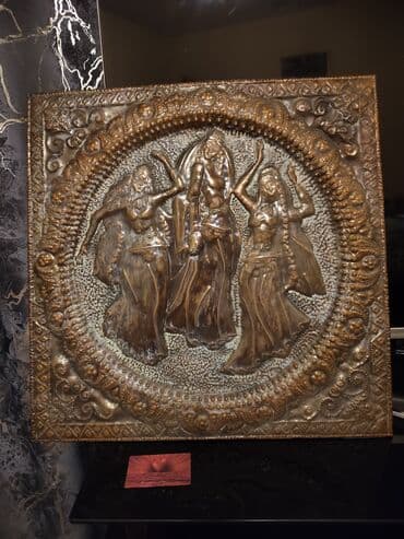 Mis qabartma dekor panel - Material: Metal (mis rəngli), əl işi lalafo.az -da Mis qabartma dekor panel - Material: Metal (mis rəngli), əl işi