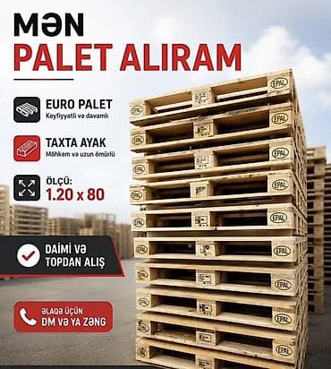 Pallet, 800 х 1200 sm lalafo.az -da Pallet, 800 х 1200 sm