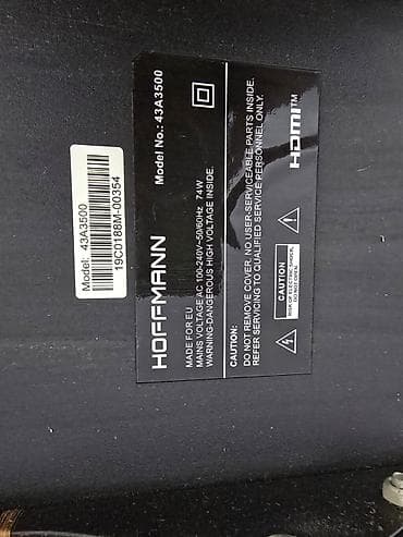 İşlənmiş Televizor Hoffmann LED ekran FHD (1920x1080), Ünvandan götürmə, Ödənişli çatdırılma lalafo.az -da — 3 İşlənmiş Televizor Hoffmann LED ekran FHD (1920x1080), Ünvandan götürmə, Ödənişli çatdırılma — 3