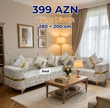 Künc divan – 280 × 200 sm - Model: Künc divan - Ölçü: 280 × 200 sm - lalafo.az -da Künc divan – 280 × 200 sm - Model: Künc divan - Ölçü: 280 × 200 sm -