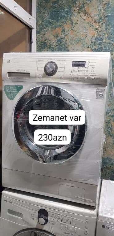 Paltaryuyan maşın LG, 6 kq, Avtomat, Qurutmasız lalafo.az -da Paltaryuyan maşın LG, 6 kq, Avtomat, Qurutmasız