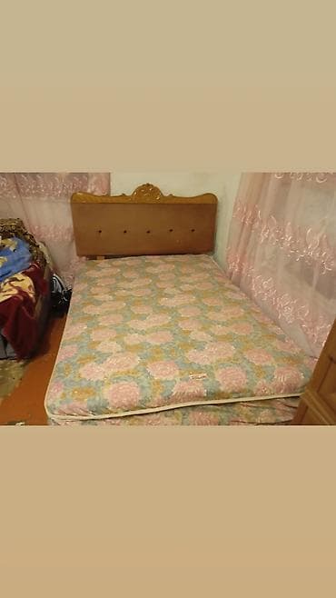 İkinəfərlik çarpayı, Matras ilə, Siyirməsiz lalafo.az -da İkinəfərlik çarpayı, Matras ilə, Siyirməsiz