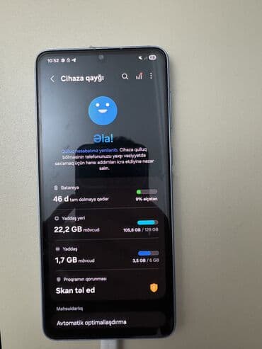 Samsung Galaxy A33 5G, 128 GB, rəng - Mavi, İki sim kartlı, Barmaq izi, Düyməli lalafo.az -da Samsung Galaxy A33 5G, 128 GB, rəng - Mavi, İki sim kartlı, Barmaq izi, Düyməli