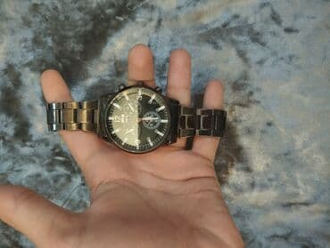 Metall korpus və metal brestletli kişi qol saatı. Xüsusiyyətlər: - lalafo.az -da Metall korpus və metal brestletli kişi qol saatı. Xüsusiyyətlər: -