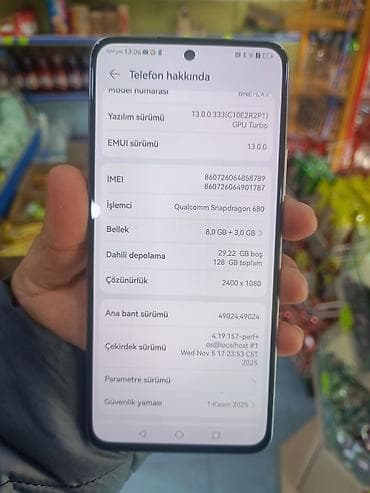 Huawei Nova 10 SE, 128 GB, rəng - Gümüşü, İki sim kartlı lalafo.az -da — 2 Huawei Nova 10 SE, 128 GB, rəng - Gümüşü, İki sim kartlı — 2