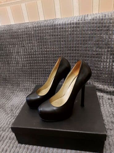 Tuflilər, YSL, Ölçü: 38, rəng - Qara, İşlənmiş lalafo.az -da Tuflilər, YSL, Ölçü: 38, rəng - Qara, İşlənmiş