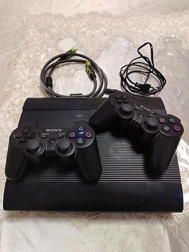 Sony PlayStation 3 Super Slim 500gb yaddaşlı oyun konsolu. İçində 60 lalafo.az -da Sony PlayStation 3 Super Slim 500gb yaddaşlı oyun konsolu. İçində 60