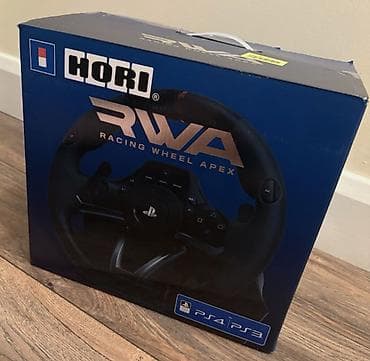 HORI RWA (Racing Wheel Apex) sükan seti satılır. Qutusu rolu pedalı lalafo.az -da HORI RWA (Racing Wheel Apex) sükan seti satılır. Qutusu rolu pedalı