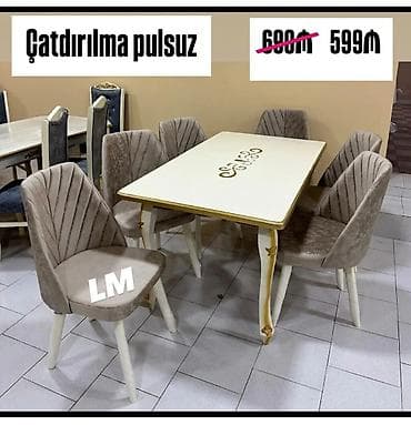 Qonaq otağı üçün, Yeni, 6 stul lalafo.az -da Qonaq otağı üçün, Yeni, 6 stul