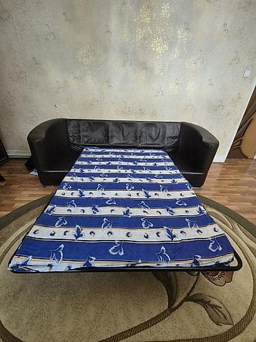Раскладной диван, Б/у, Раскладной, Без подьемного механизма, Кожа, Нет доставки at lalafo.az Раскладной диван, Б/у, Раскладной, Без подьемного механизма, Кожа, Нет доставки