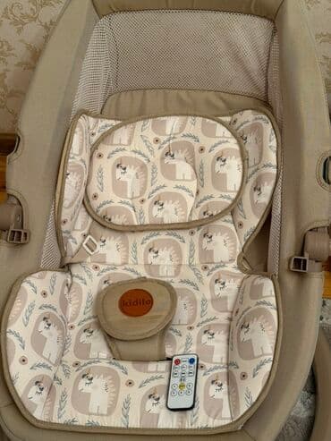 Kidilo elektron beşik-sallanan kreslo - Rəng: bej/kremlə tonlarda lalafo.az -da Kidilo elektron beşik-sallanan kreslo - Rəng: bej/kremlə tonlarda