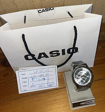 İşlənmiş, Qol saatı, Casio, rəng - Gümüşü lalafo.az -da İşlənmiş, Qol saatı, Casio, rəng - Gümüşü