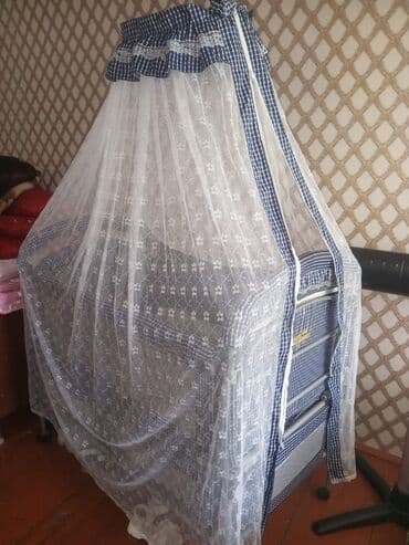 Uşaq yatağı, matras var, yenidir, kənarları açılır-bağlanır lalafo.az -da Uşaq yatağı, matras var, yenidir, kənarları açılır-bağlanır