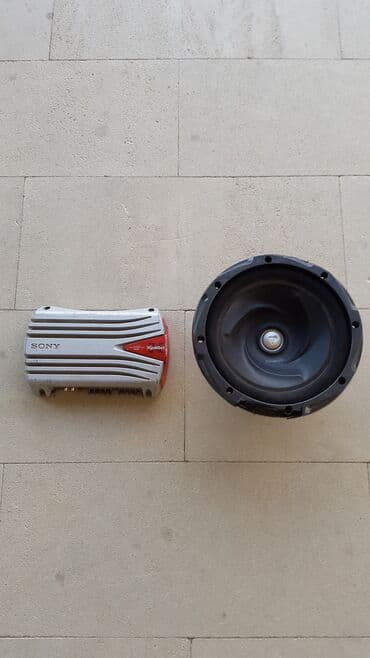 Dinamiklər və sabvuferlər, İşlənmiş, Sony, Alüminium, Ünvandan götürmə lalafo.az -da Dinamiklər və sabvuferlər, İşlənmiş, Sony, Alüminium, Ünvandan götürmə