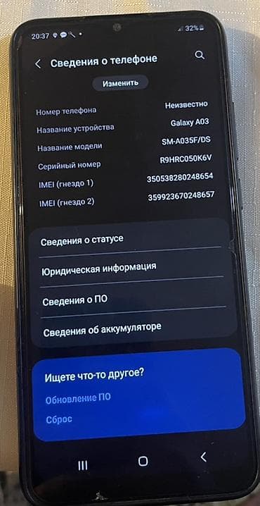 Samsung Galaxy A03, rəng - Qara, İki sim kartlı lalafo.az -da Samsung Galaxy A03, rəng - Qara, İki sim kartlı