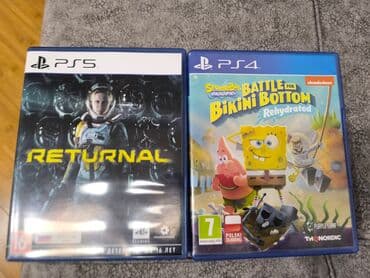 ELANI OXU SONRA YAZ! Returnal və Battle for Bikini Bottom satılır lalafo.az -da ELANI OXU SONRA YAZ! Returnal və Battle for Bikini Bottom satılır