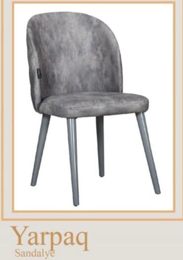 Qonaq otağı üçün, Yeni, Qatlanmayan, rəng - Boz Stul lalafo.az -da Qonaq otağı üçün, Yeni, Qatlanmayan, rəng - Boz Stul