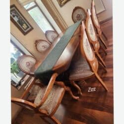 Qonaq otağı üçün, İşlənmiş, Oval masa, 8 stul lalafo.az -da Qonaq otağı üçün, İşlənmiş, Oval masa, 8 stul