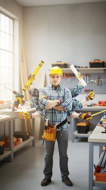 Peşəkar usta xidmətləri – ev və ofis təmiri, montaj və xırda ustalıq lalafo.az -da Peşəkar usta xidmətləri – ev və ofis təmiri, montaj və xırda ustalıq