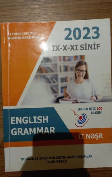İngilis dili Qramatika kitabı 10 manat lalafo.az -da İngilis dili Qramatika kitabı 10 manat