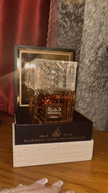 Lattafa Khamrah Eau de Parfum – 100 ml 90 azn alınıb 50 azn satılır lalafo.az -da Lattafa Khamrah Eau de Parfum – 100 ml 90 azn alınıb 50 azn satılır