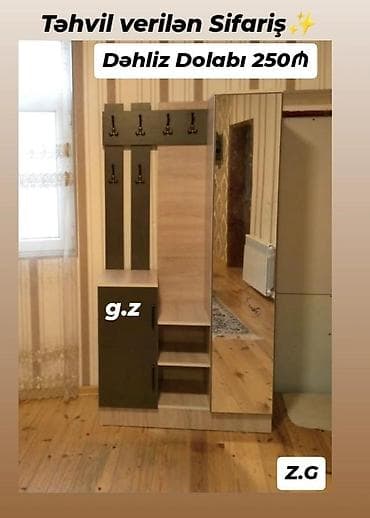 *Dəhliz Dolabı 250Azn* ✔️İstehsal: Rusiya Laminatı 18/lik *Rəng lalafo.az -da *Dəhliz Dolabı 250Azn* ✔️İstehsal: Rusiya Laminatı 18/lik *Rəng
