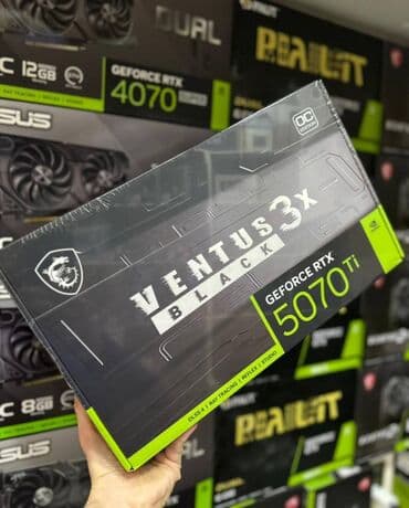 Videokart MSI GeForce RTX 5070 Ti, 16 GB, Yeni lalafo.az -da Videokart MSI GeForce RTX 5070 Ti, 16 GB, Yeni