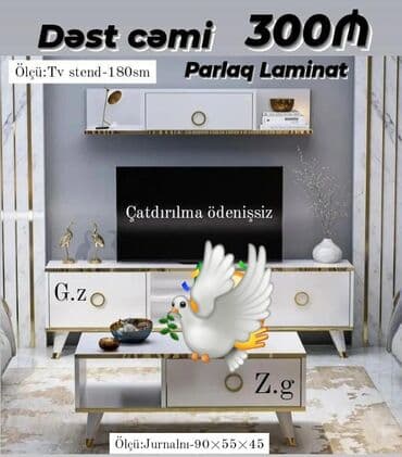 Yeni, Jurnal masası, TV altlığı lalafo.az -da Yeni, Jurnal masası, TV altlığı