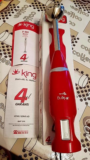 King el blenderi satilir
Cox rahat ve keyfiyyetlidir lalafo.az -da King el blenderi satilir
Cox rahat ve keyfiyyetlidir