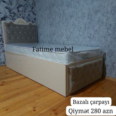 Yeni, Təknəfərlik çarpayı, Bazalı, Matras ilə, Siyirməsiz lalafo.az -da Yeni, Təknəfərlik çarpayı, Bazalı, Matras ilə, Siyirməsiz