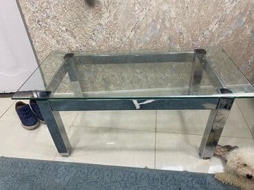 Jurnal masası, Açılmayan, Şüşə, Dördbucaq masa lalafo.az -da Jurnal masası, Açılmayan, Şüşə, Dördbucaq masa