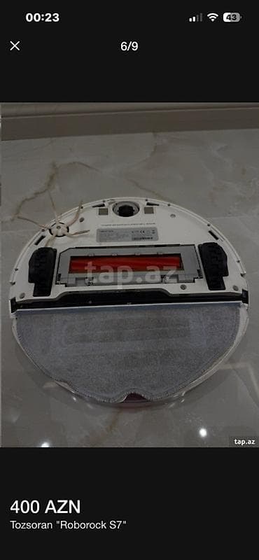 Məhsul: Robot tozsoran Roborock S7 Qiymət: 400 AZN Xüsusiyyətlər: - lalafo.az -da — 7 Məhsul: Robot tozsoran Roborock S7 Qiymət: 400 AZN Xüsusiyyətlər: - — 7