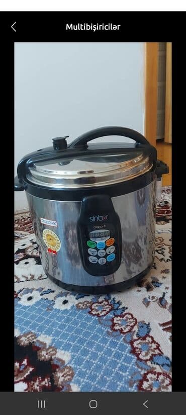 Sinbo DigiCook multibişirici/elektrik təzyiqli bişirici lalafo.az -da Sinbo DigiCook multibişirici/elektrik təzyiqli bişirici