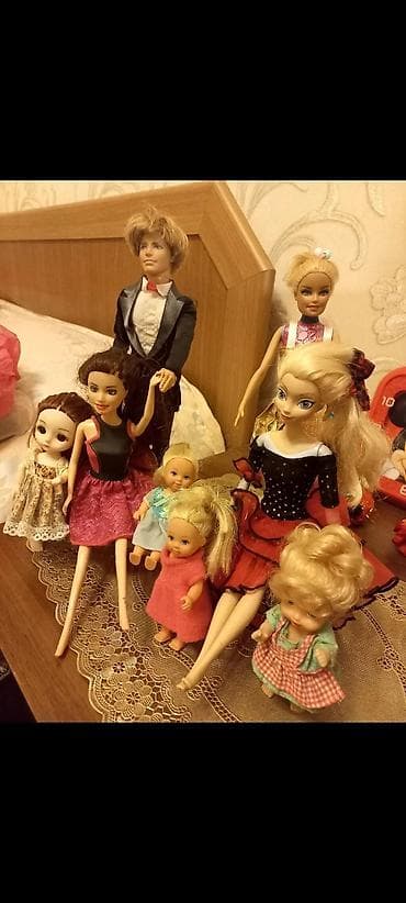 Ивсе куколки целые а хорошем состоянии lalafo.az -da Ивсе куколки целые а хорошем состоянии