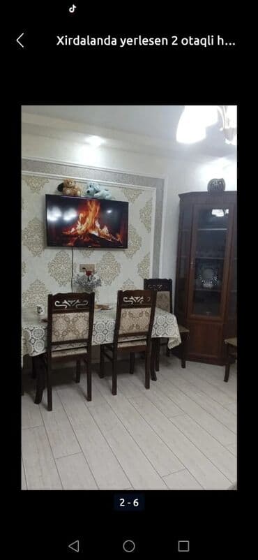 2 otaqlı, 60 kv. m, Kredit yoxdur, Orta təmir lalafo.az -da 2 otaqlı, 60 kv. m, Kredit yoxdur, Orta təmir