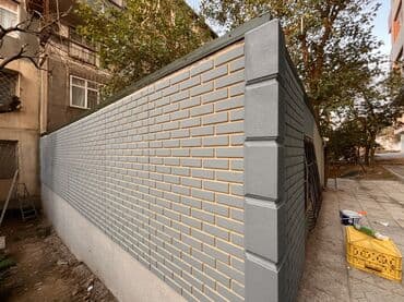 Fasad üçün dekorativ suvaq və rəngləmə xidməti - Kərpic fakturalı lalafo.az -da Fasad üçün dekorativ suvaq və rəngləmə xidməti - Kərpic fakturalı