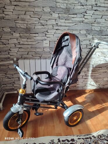 Uşaq üçtəkərli velosipedi – valideyn idarəetməsi olan model - 3 lalafo.az -da Uşaq üçtəkərli velosipedi – valideyn idarəetməsi olan model - 3