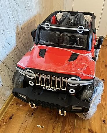 Uşaq elektrikli maşın – off-road stilində, qırmızı korpus lalafo.az -da Uşaq elektrikli maşın – off-road stilində, qırmızı korpus