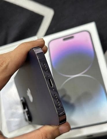 IPhone 14 Pro, Deep Purple, Face ID lalafo.az -da IPhone 14 Pro, Deep Purple, Face ID