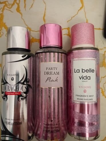 V.V. Love brume parfumée/fragrance mist kolleksiyası - Modellər: - lalafo.az -da V.V. Love brume parfumée/fragrance mist kolleksiyası - Modellər: -