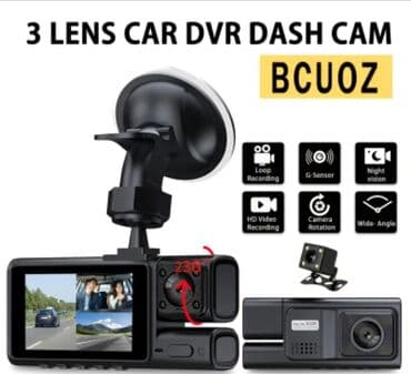 3 Linzalı Avtomobil DVR Dash Kamera – BCUOZ Xüsusiyyətlər: - 3 lalafo.az -da 3 Linzalı Avtomobil DVR Dash Kamera – BCUOZ Xüsusiyyətlər: - 3