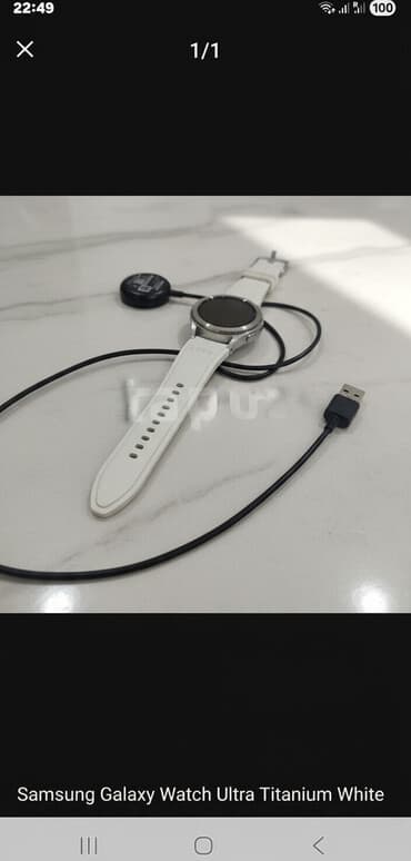 Smart saat, Samsung, Sensor ekran, rəng - Ağ lalafo.az -da Smart saat, Samsung, Sensor ekran, rəng - Ağ