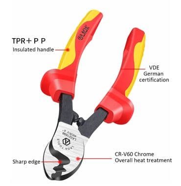 Kabel kəsicisi. Model: LAQA LA 321699 Mis və alüminium elektrik lalafo.az -da — 4 Kabel kəsicisi. Model: LAQA LA 321699 Mis və alüminium elektrik — 4