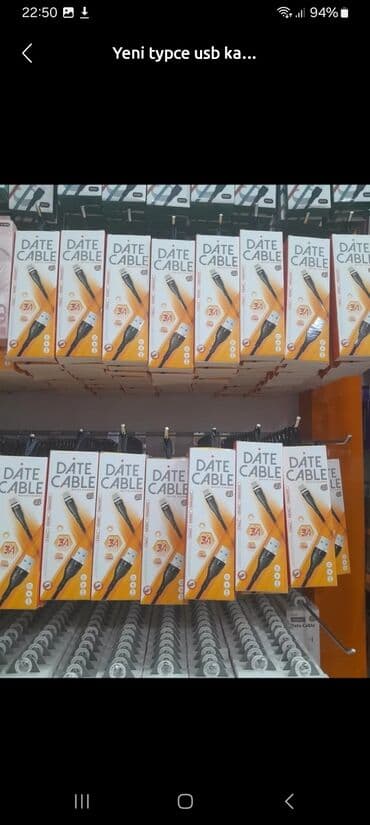 Kabel Type C (USB-C), Yeni lalafo.az -da Kabel Type C (USB-C), Yeni
