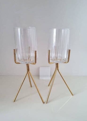 2ədəd-20azn.Gözəl görnüşlü,müasi dəbli şüşə və metaldan Şamdan dəsti lalafo.az -da 2ədəd-20azn.Gözəl görnüşlü,müasi dəbli şüşə və metaldan Şamdan dəsti