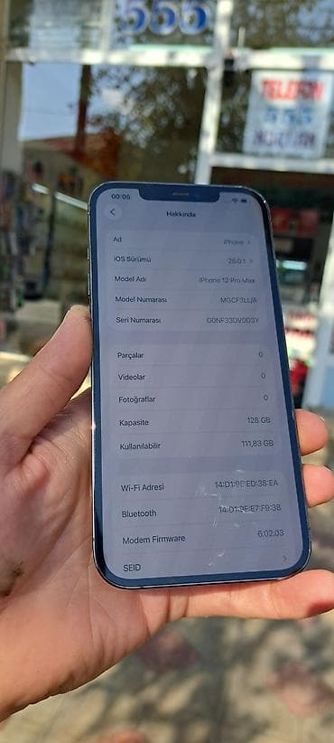 IPhone 12 Pro Max, 128 GB, Graphite, Face ID lalafo.az -da — 4 IPhone 12 Pro Max, 128 GB, Graphite, Face ID — 4